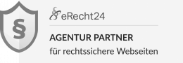 Agenturpartner Siegel von eRecht24